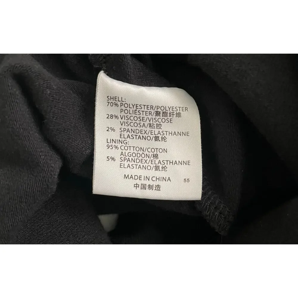 Brandy Melville Black Low Rise Mini Skort - One Size